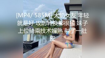 [MP4/ 585M] 大奶女友 年轻就是好 攻防转换都很猛 妹子上位骑乘技术娴熟 射了一肚皮