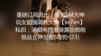 重磅订阅流出，有钱SM大神玩女超强调教大神【se7en】私拍，滴蜡电控羞辱露出啪啪极品女神反差S母狗 (23)