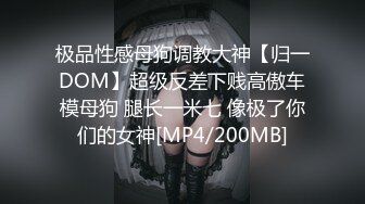 极品性感母狗调教大神【归一DOM】超级反差下贱高傲车模母狗 腿长一米七 像极了你们的女神[MP4/200MB]