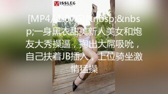 [MP4/ 1.07G]&nbsp;&nbsp;一身黑衣甜美新人美女和炮友大秀操逼，掏出大屌吸吮，自己扶着JB插入，上位骑坐激情猛操