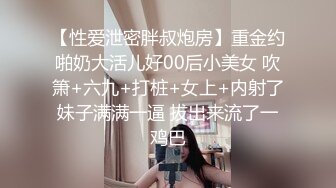 【性爱泄密胖叔炮房】重金约啪奶大活儿好00后小美女 吹箫+六九+打桩+女上+内射了妹子满满一逼 拔出来流了一鸡巴