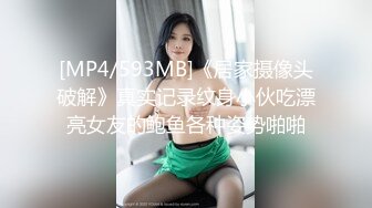 [MP4/593MB]《居家摄像头破解》真实记录纹身小伙吃漂亮女友的鲍鱼各种姿势啪啪