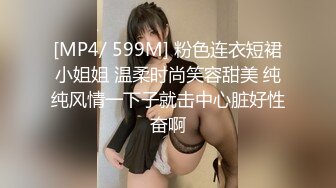 [MP4/ 599M] 粉色连衣短裙小姐姐 温柔时尚笑容甜美 纯纯风情一下子就击中心脏好性奋啊